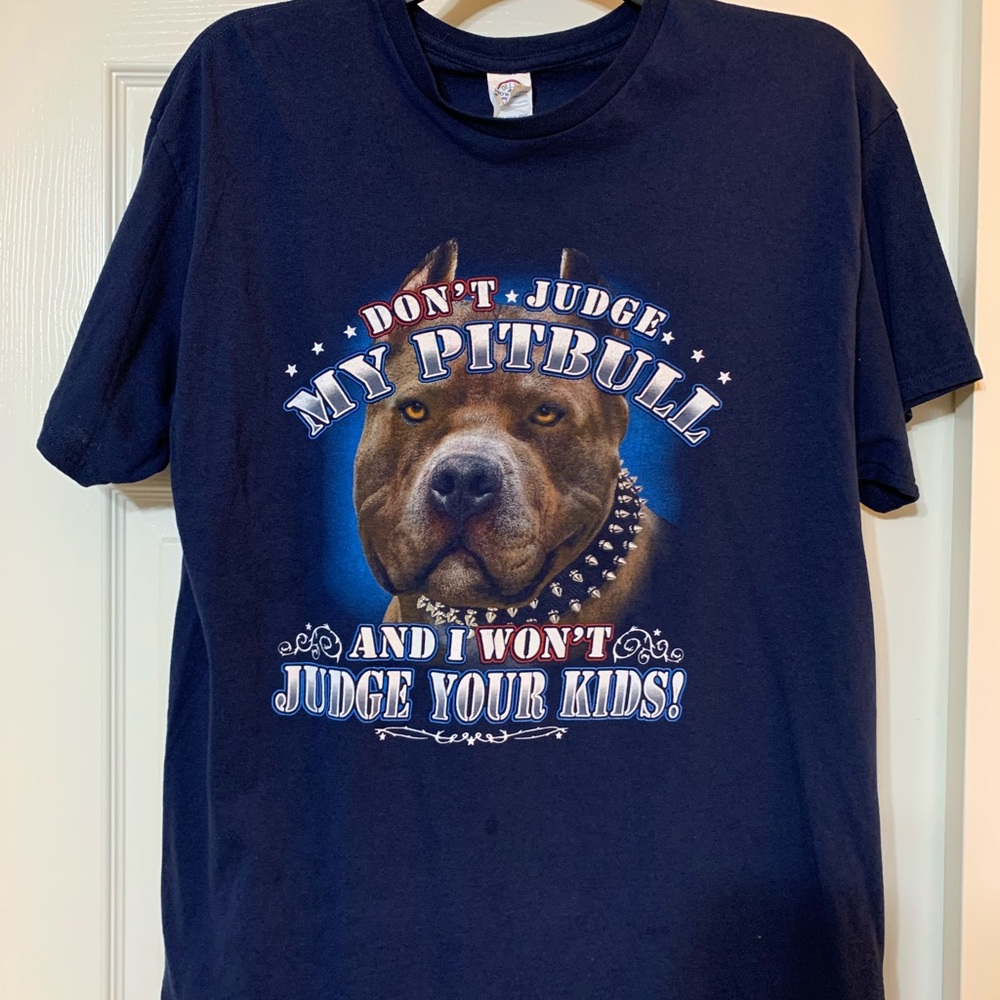 Women’s Navy-Blue T-Shirt, Size XL